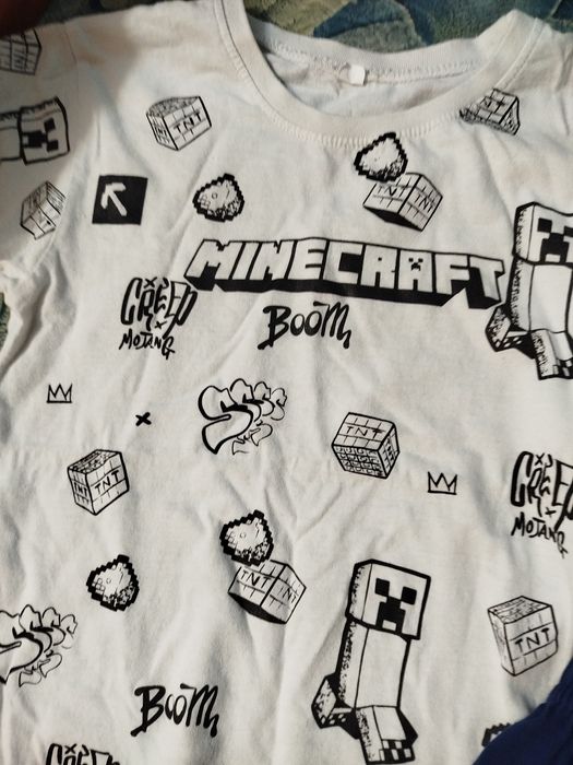 Костюм для хлопчика майнкрафт, футболка майнкрафт 110