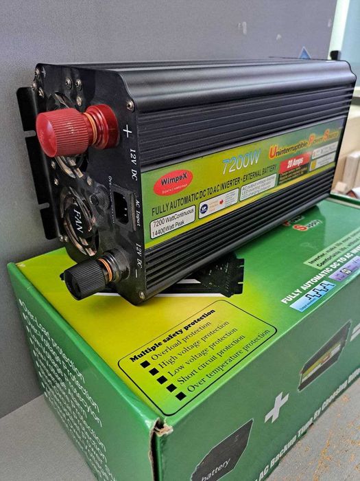Преобразователь с функцией заряда 12v 7200вт Безперебійник Інвертор