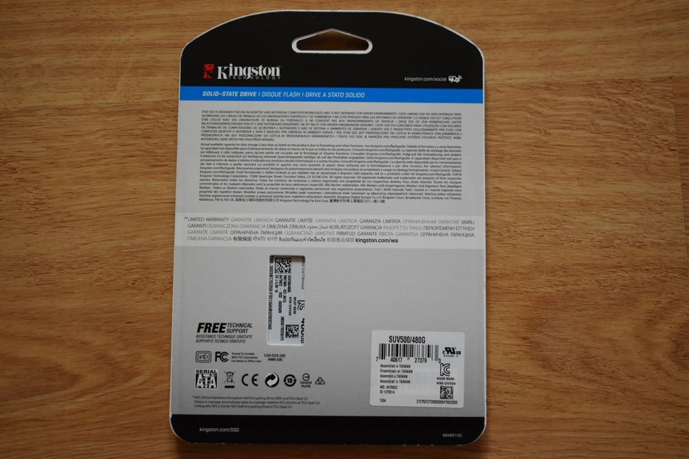 Dysk SSD Kingston UV500 480 GB 2.5" SATA III (SUV500/480G)