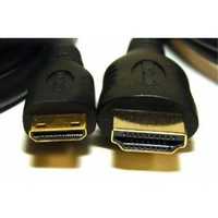 Cabo HDMI / Mini HDMI (Tipo C) - 5 m - Versão 1.3 (NOVOS)