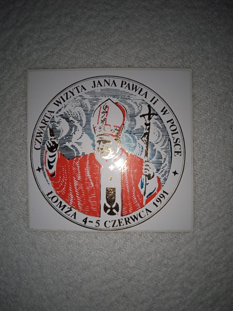 Naklejka Jan Paweł II
