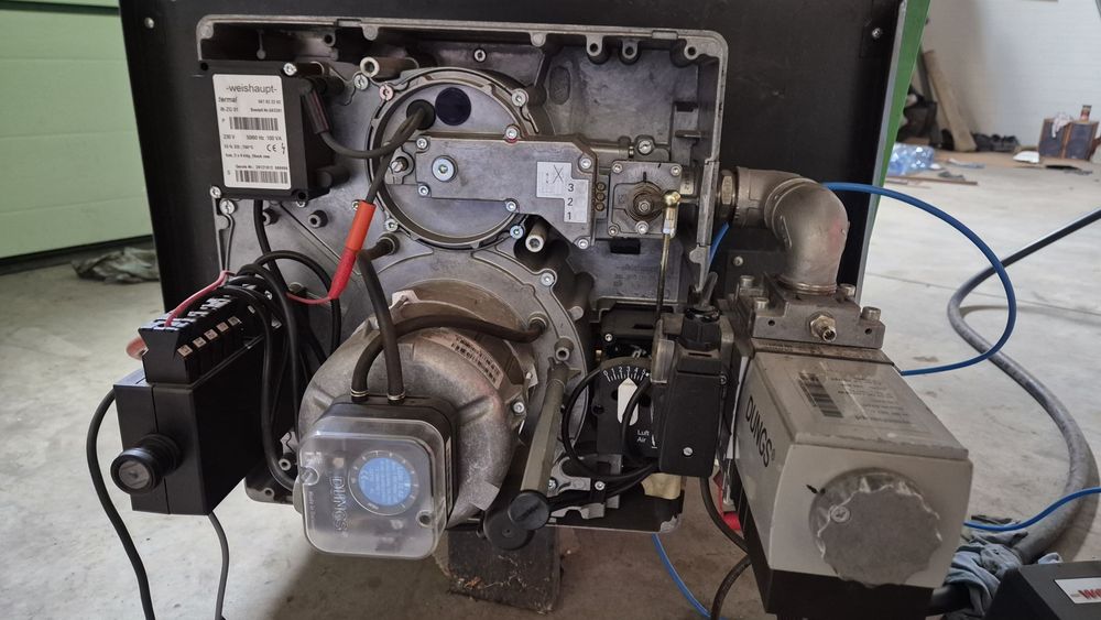 Palnik gazowy Weishaupt WG20F/1-C LN jak nowy 5godz pracy