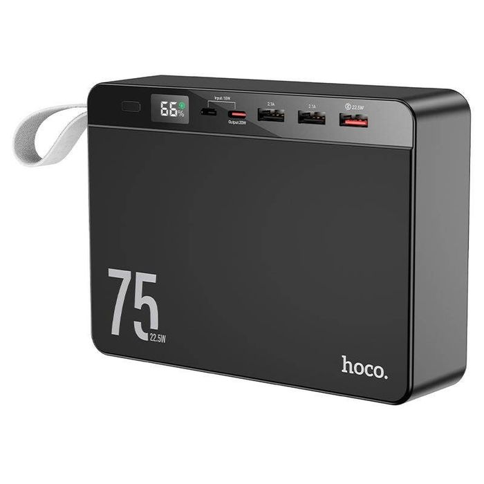 Зовнішній акумулятор Power bank HOCO J94 75000mAh 22.5W