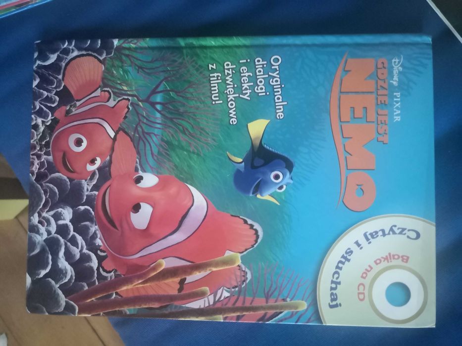 Książka dla dzieci + audiobook "Gdzie jest Nemo"