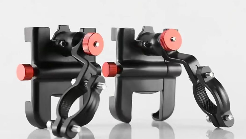 Велодержатель телефона 360°, алюминий. Вело, мото, самокат