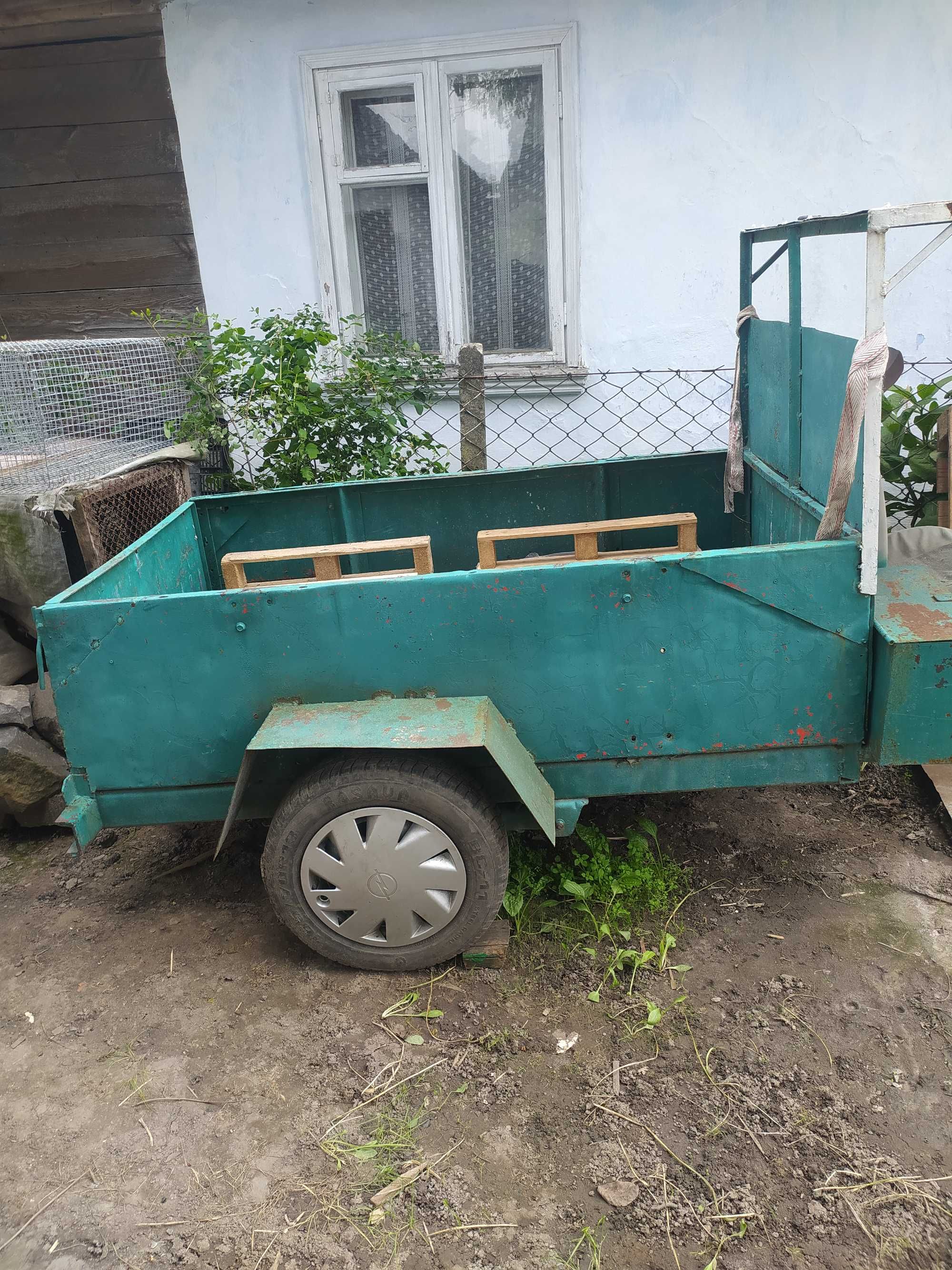Продам саморобний причіп до мотоблока