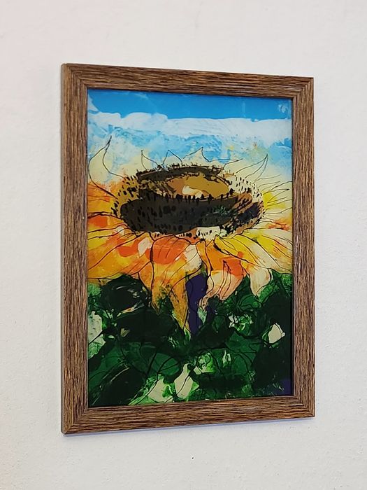 Картина, розпис на склі