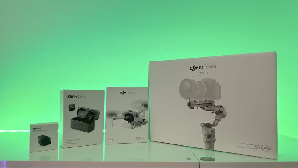 Dji Rs4 mini creator combo com seguro 3 anos já pago ( inclue roubo)