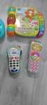 zestaw zabawek z dźwiękiem fisher price, vtech