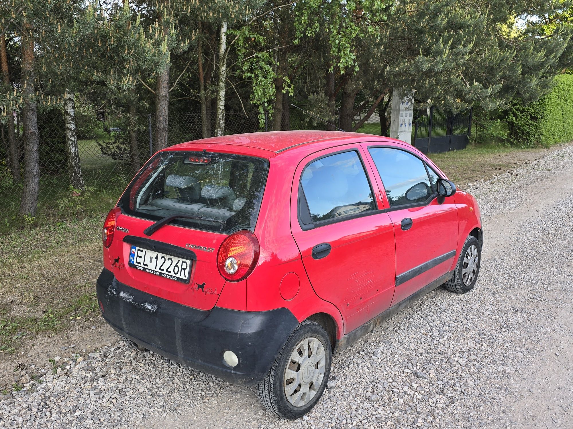 Chevrolet Spark 0.8 - opłaty 09.2024, dwa kpl opon, bardzo ekonomiczny