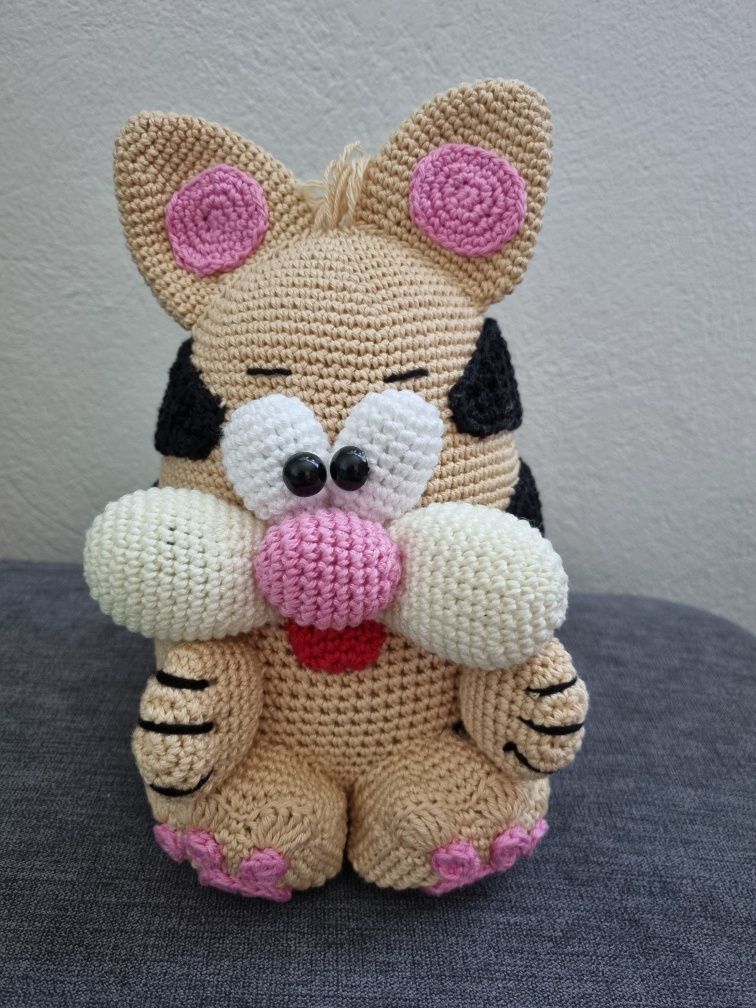 Maskotka Hand made kot jak Garfield  , Nowe
