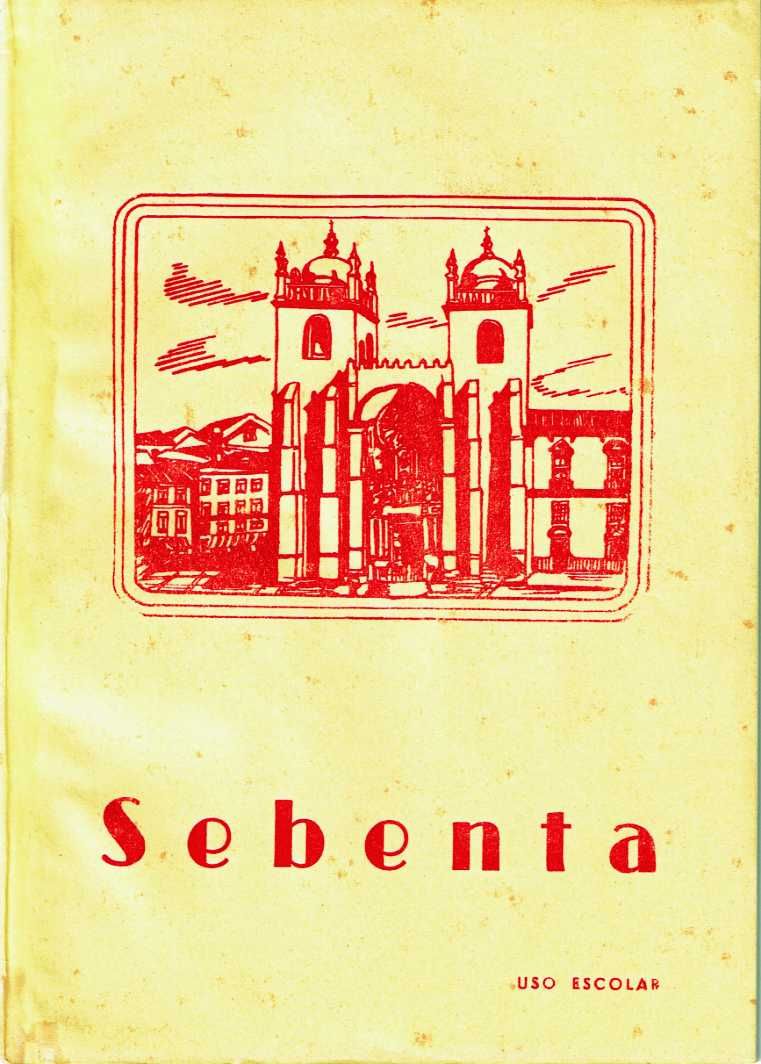 3 Sebentas escolares antigas dos anos 60/70