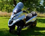 Piaggio mp3 500 LT L5e homologacja