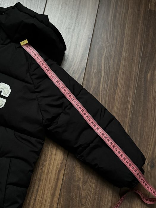 Зимова подовжена куртка пуховик унісекс zara