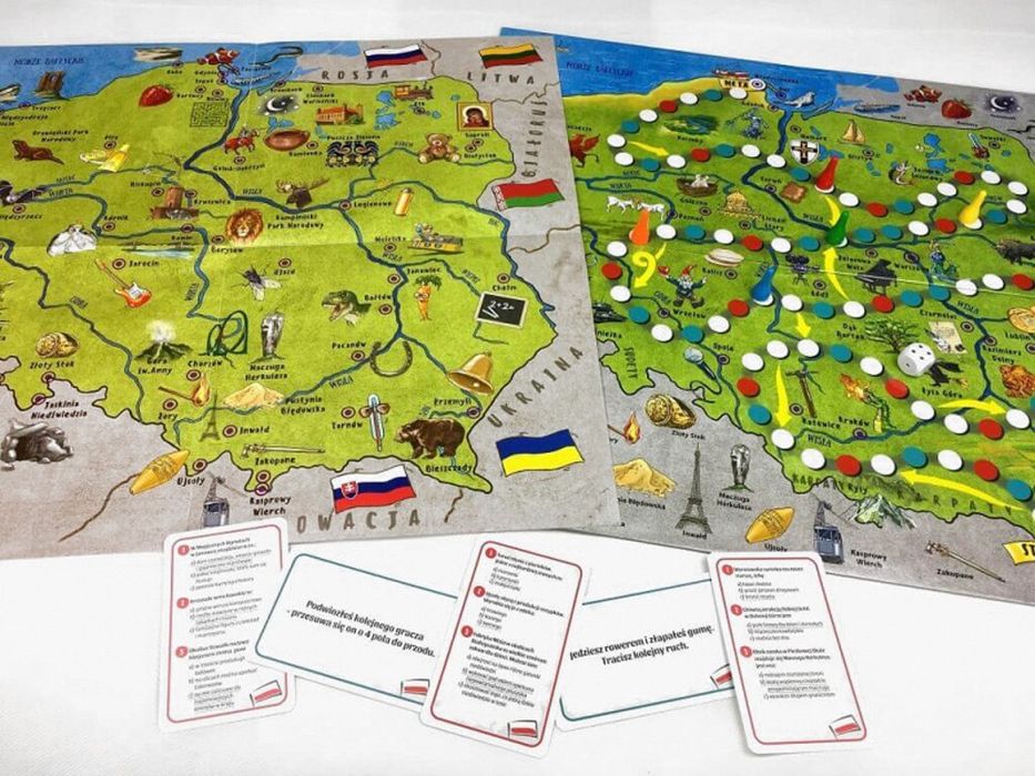 Kapitan Nauka planszowa gra edukacyjna Polska edycja specjalna