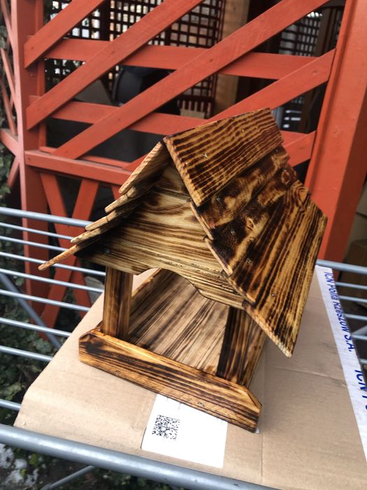 Karmniki opalone dla ptakow