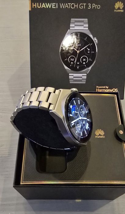 Smartwatch Huawei GT 3 Pro Elite 46mm srebrny + gratisy