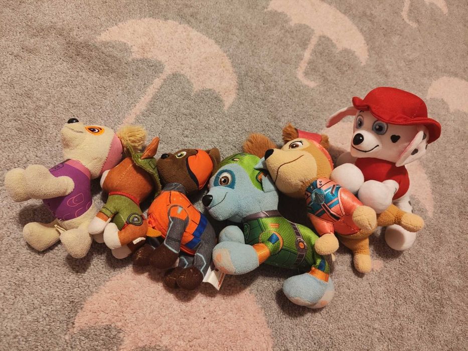 Zestaw pluszaków Psi Patrol