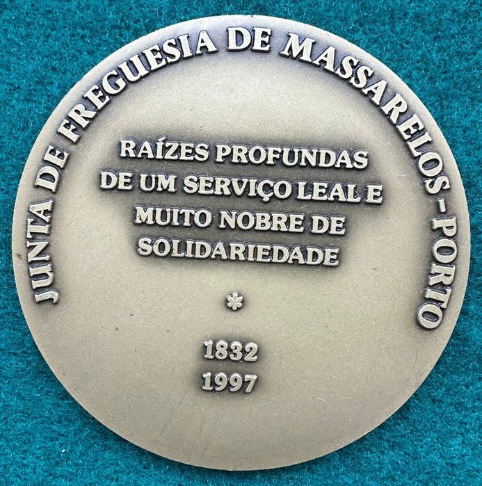 Medalha comemorativa em bronze