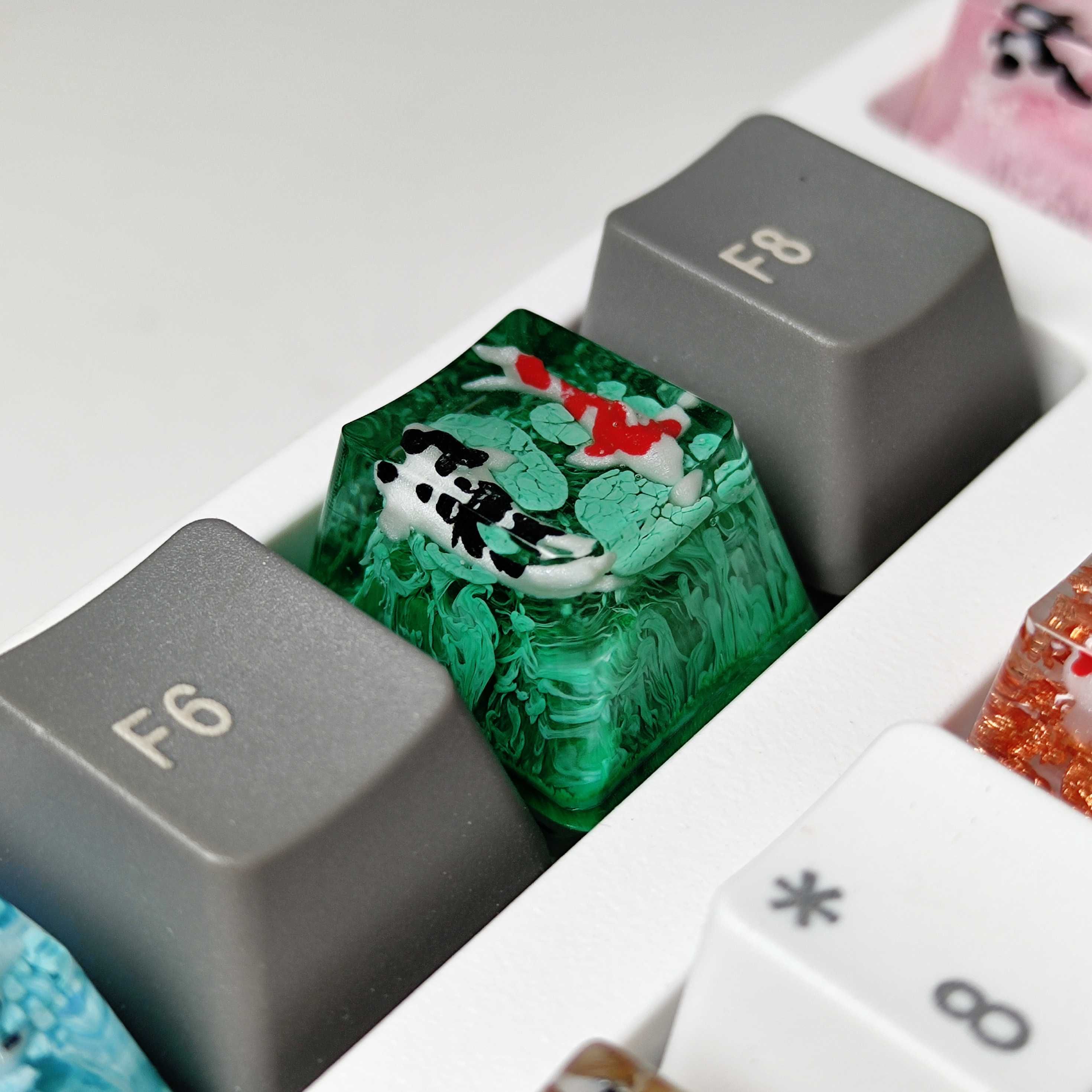 Артисани, Artisan Keycaps MMkeycaps Dwarf Factory LOBO Koi Fish