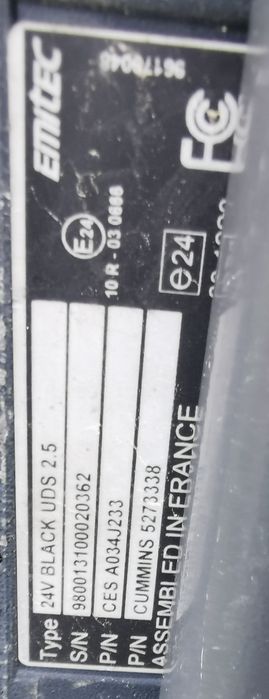 Pompa dozownik adblu daf lf 45 55