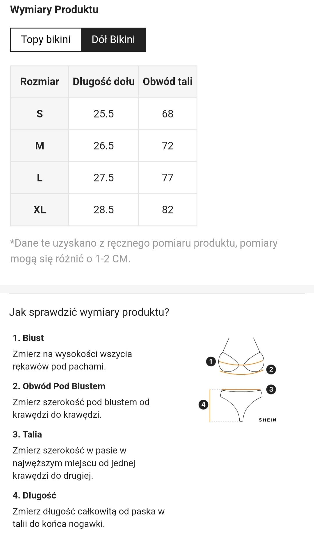 Strój kąpielowy Bikini