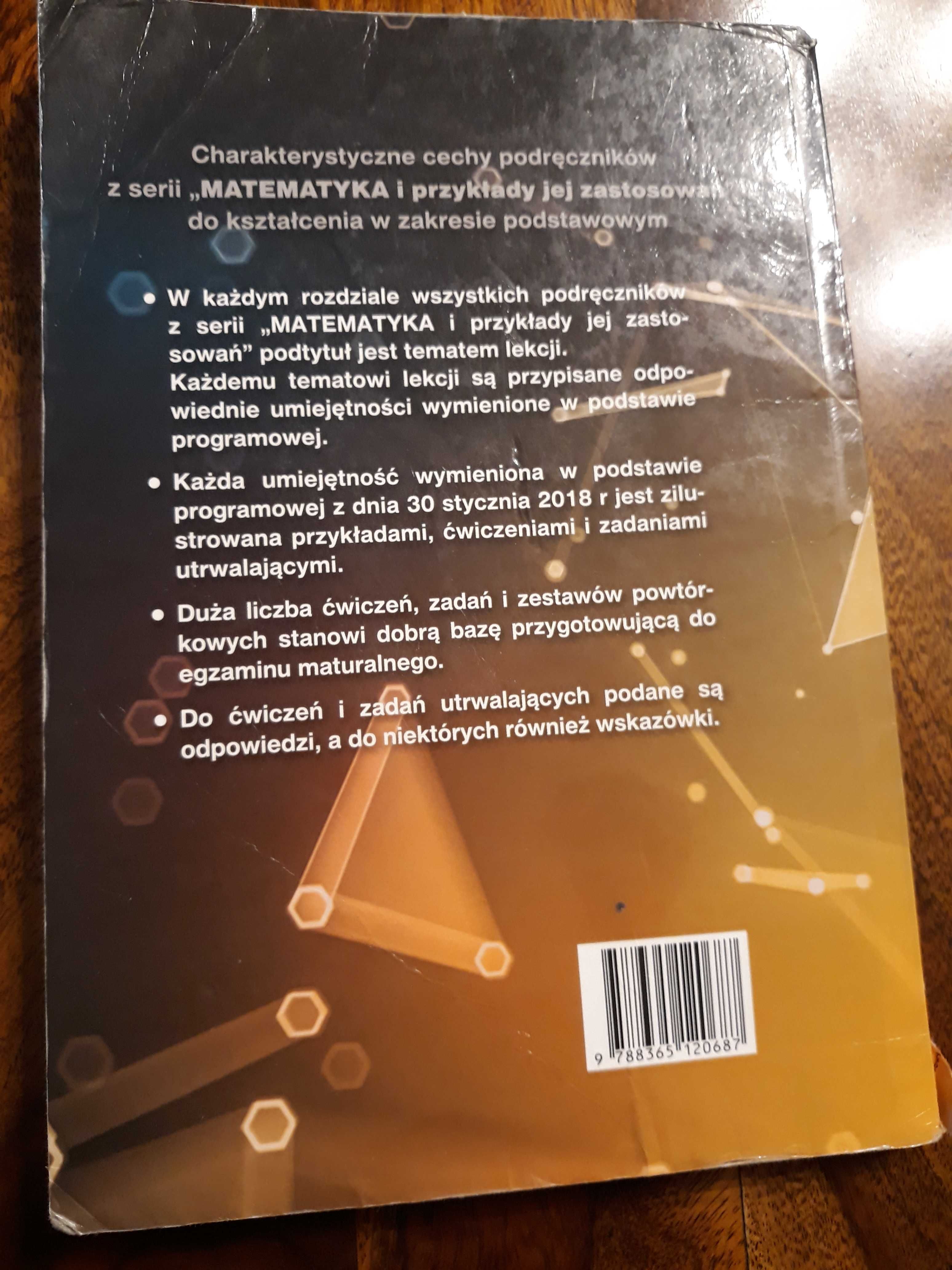 Podręcznik Matematyka i przykłady jej zastosowań 3