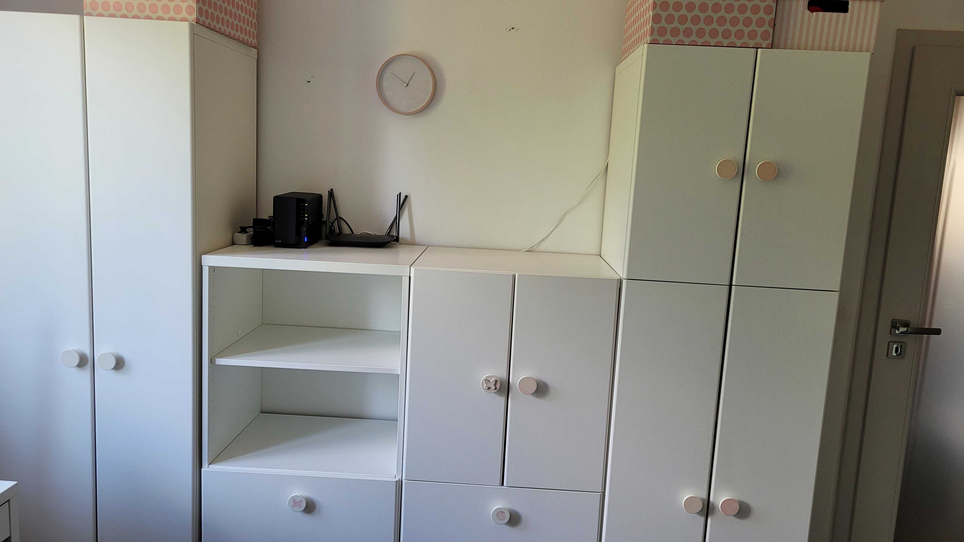 Meble Ikea Białe pokój dziecka Godishus zestaw +2 komody