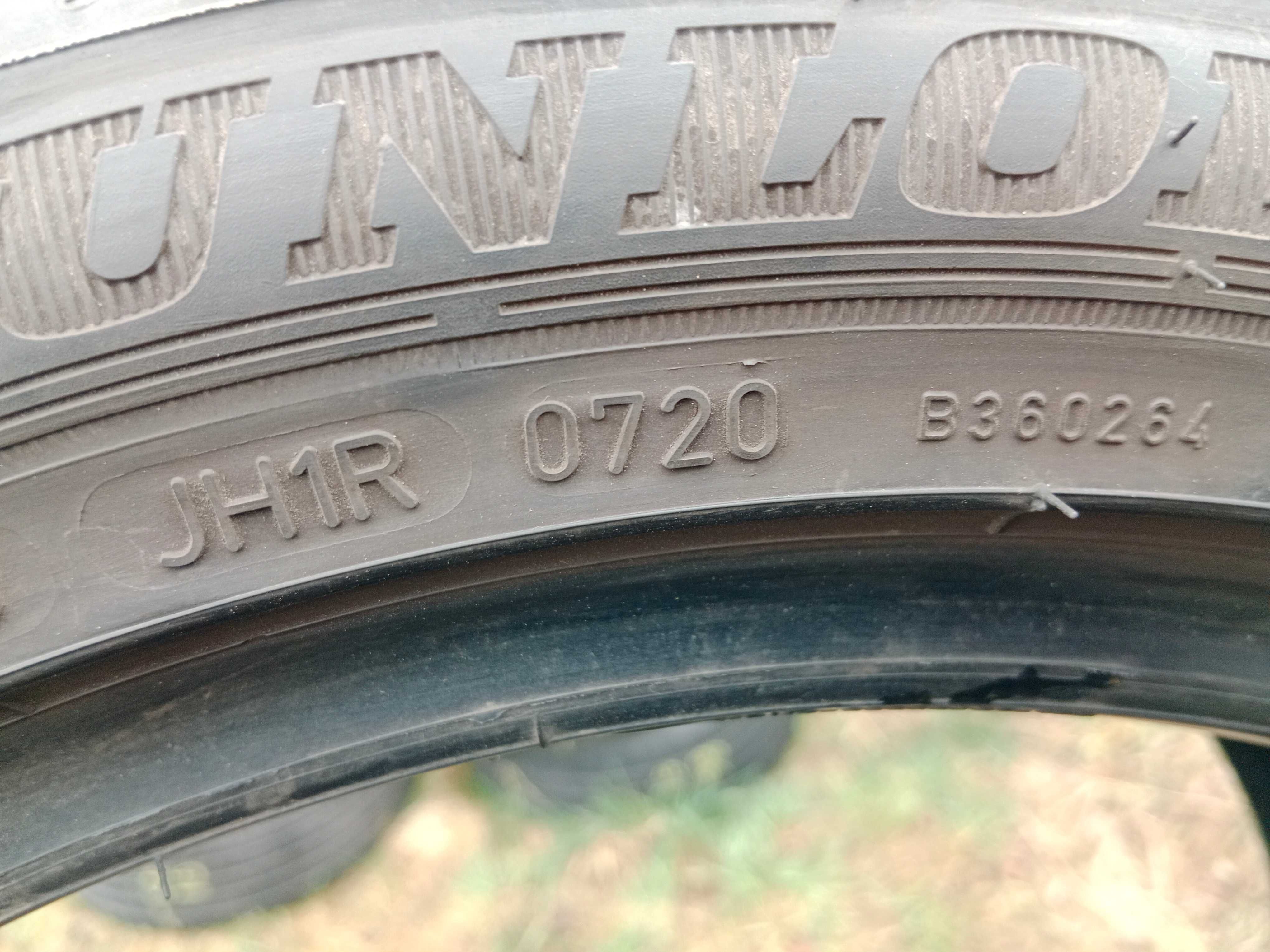Opona używana letnia 195/55R16 Dunlop Sport bluResponse 1szt.