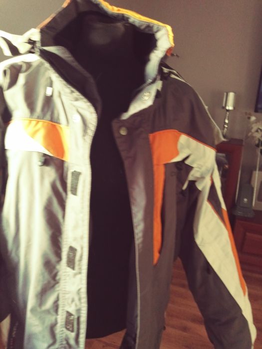 Kurtka zimowa meska M  szaro biala Campus