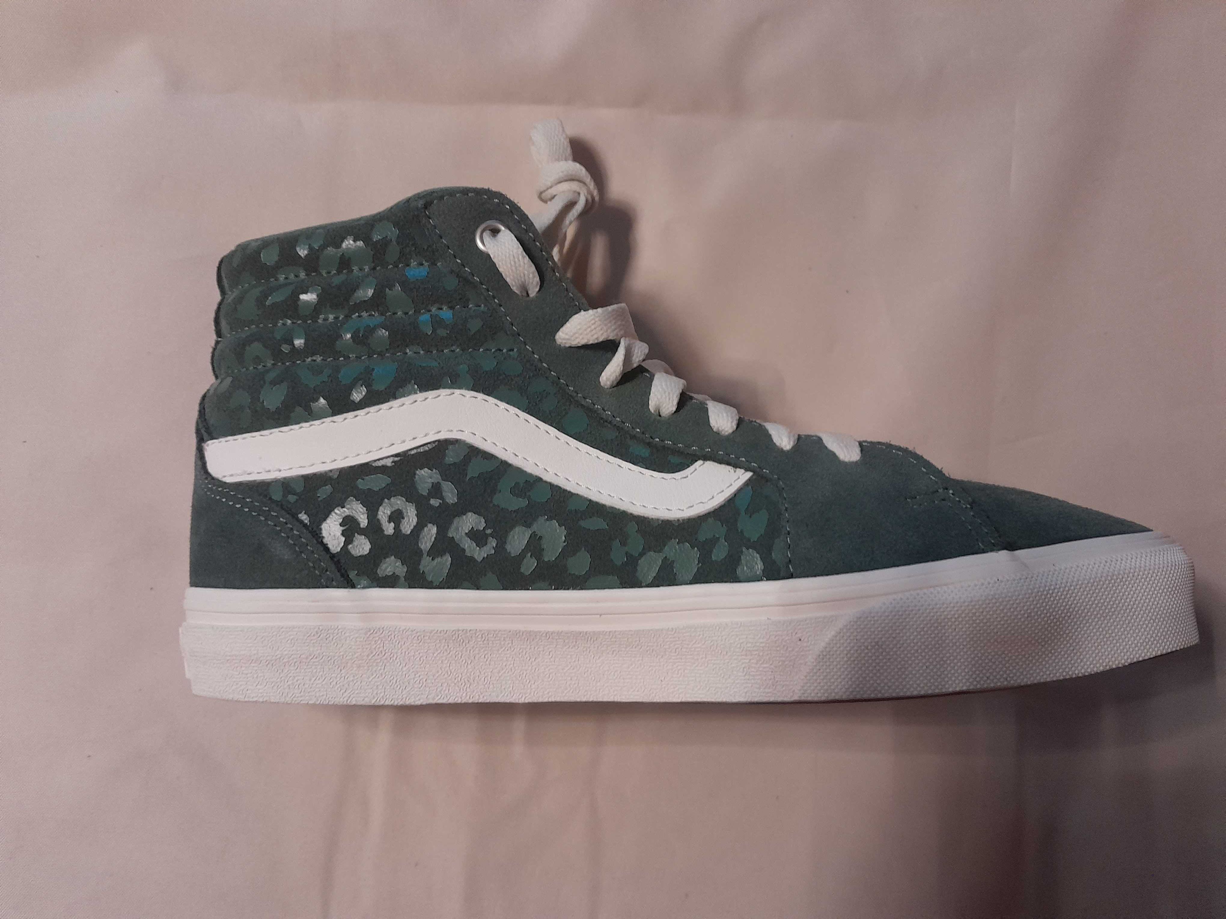 Trampki za kostkę Vans Filmore Hi 39 Nowe zielone