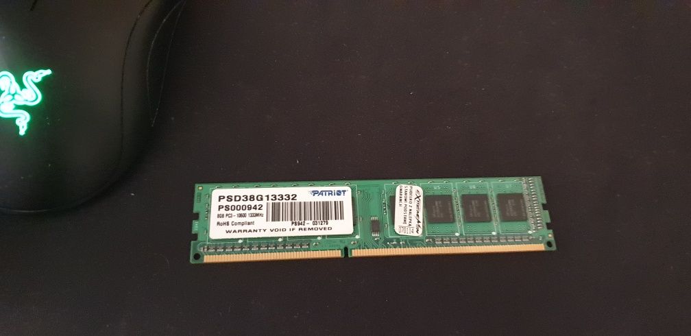 Kość ram ddr3 1x8gb patriot