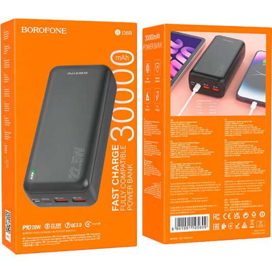 Зовнішній акомулятор Boofone BJ38B