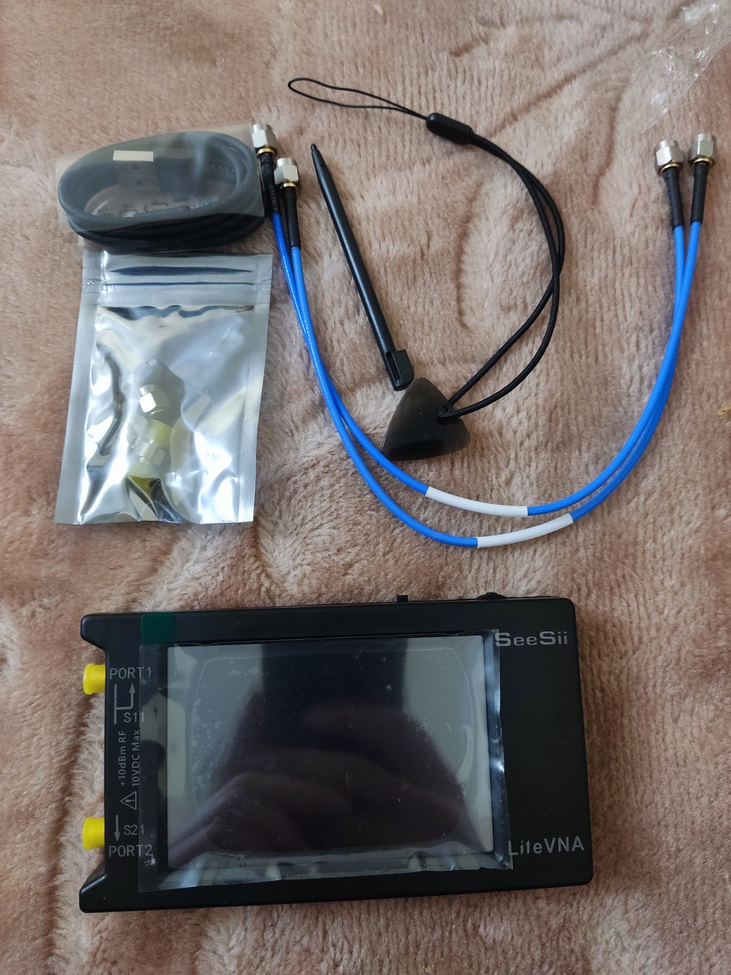 LiteVNA 64(Nano VNA) 50kHz-6.3GHz Векторний аналізатор антен. КСХ метр