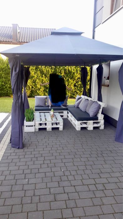 Komplet z palet + altana 4x3