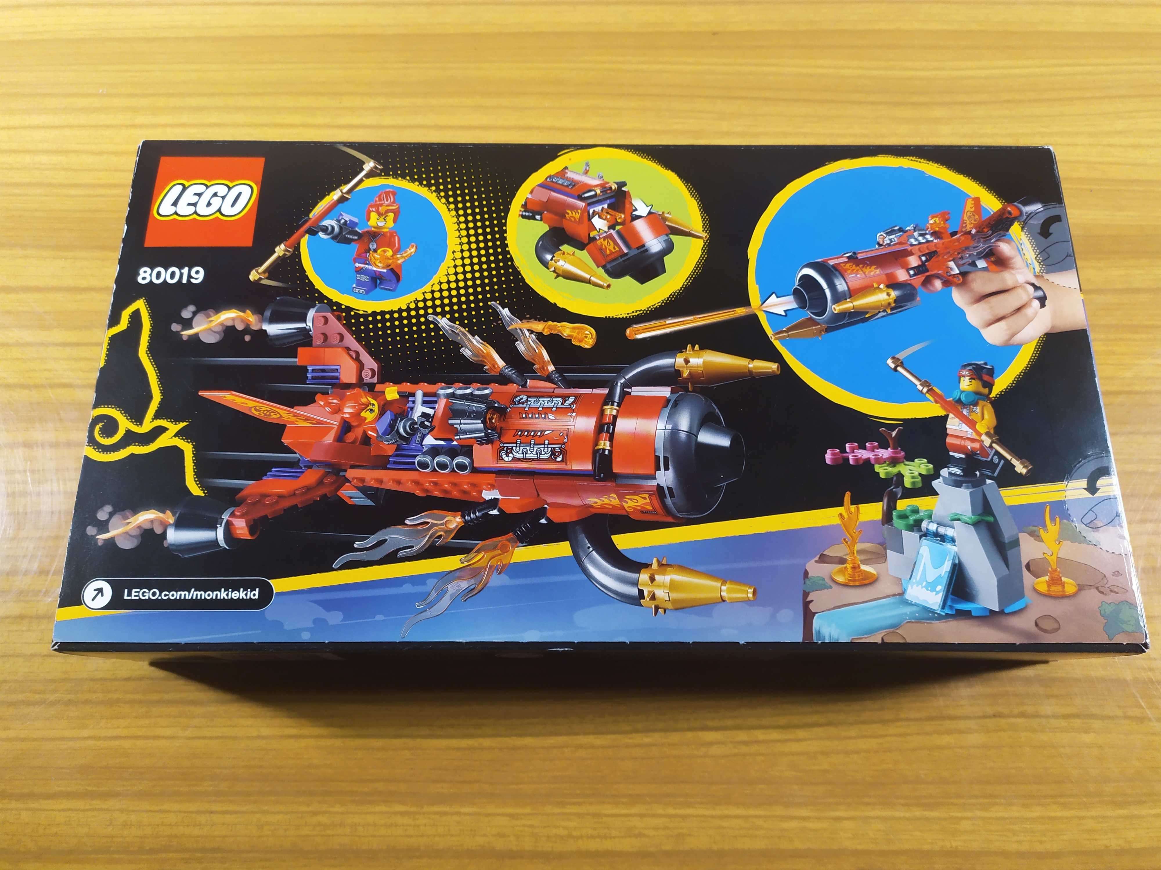 LEGO 80019 - Piekielny odrzutowiec Red Sona	Monkie Kid
