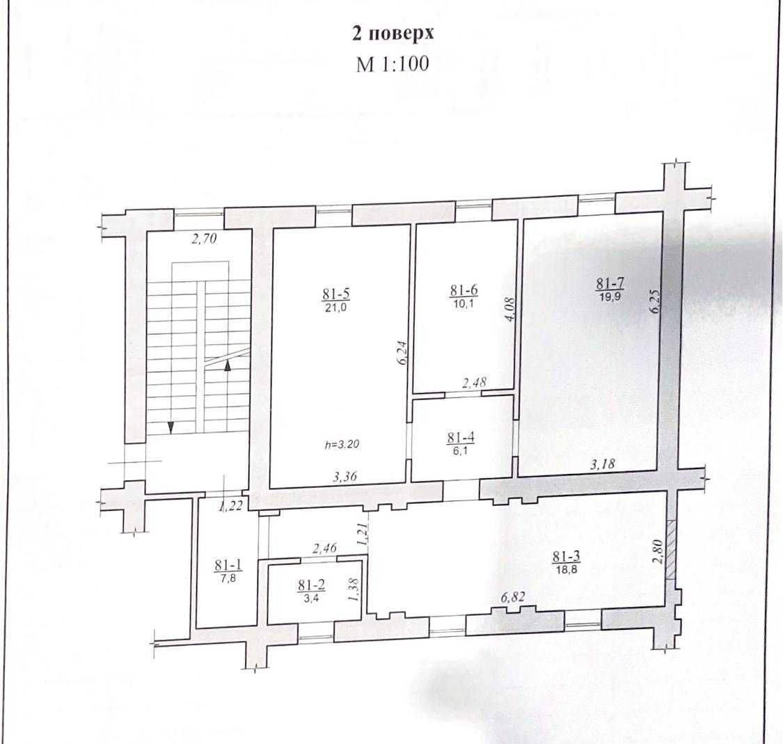 Продаж 3-кім квартири  по вул. Шевченка  в Польському будинку