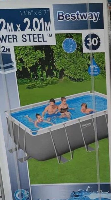 Basen bestway 412x201x122