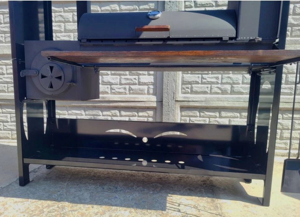 4мм! ХІТ СЕЗОНУ! Мангал з Дахом/Кришою + Коптильня + Піч під казан