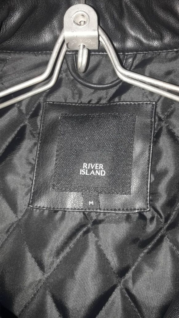 Куртка River Island, size M, кожзам