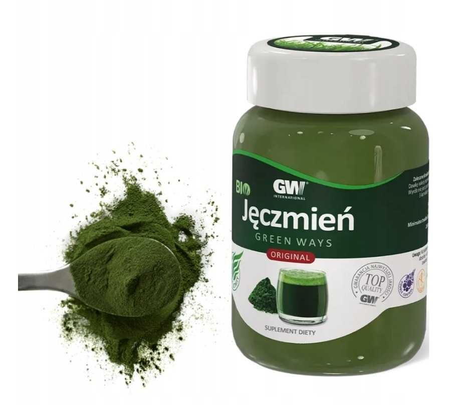 Zestaw Green Ways Chlorella + Jęczmień Superfood