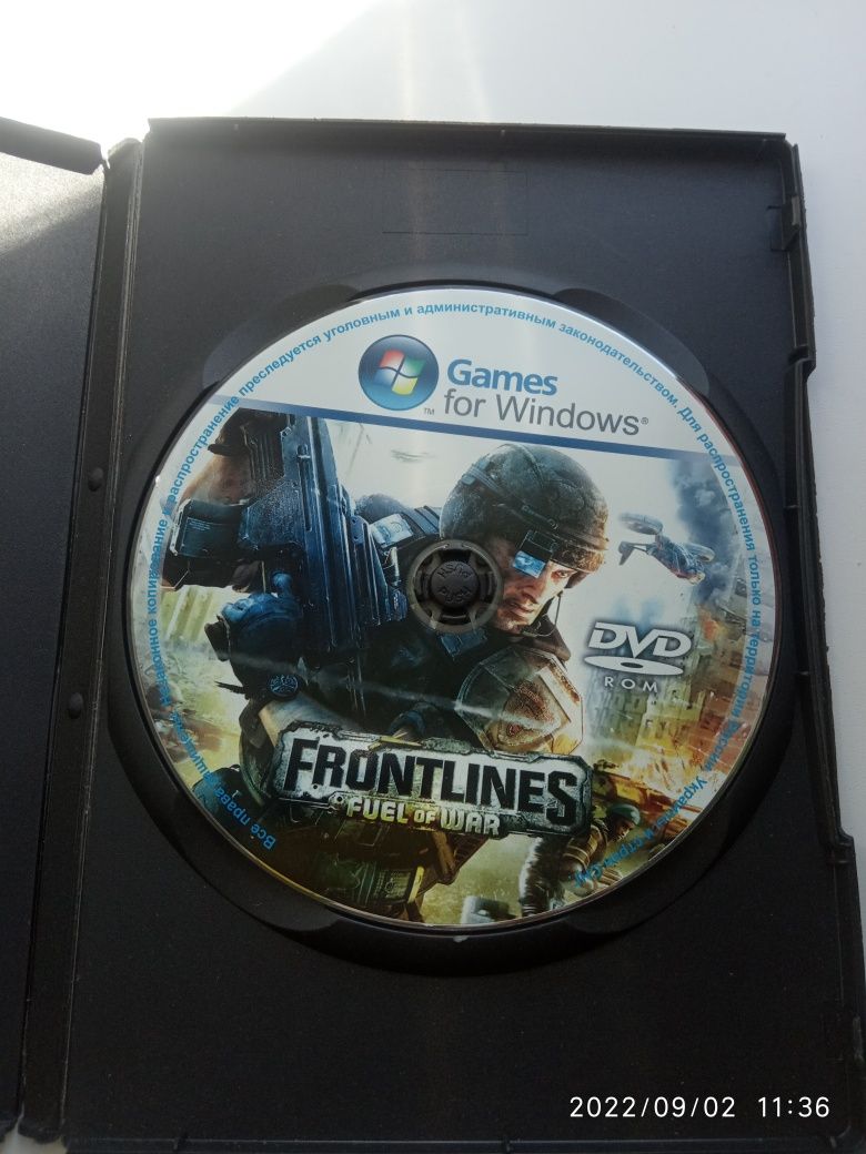 Frontlines: Fuel of War (PC DVD)компьютерная игра dvd