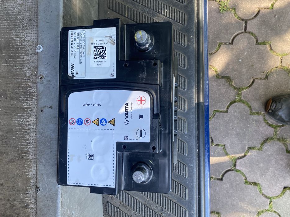 Akumulator BMW AGM 60 ah jak nowy