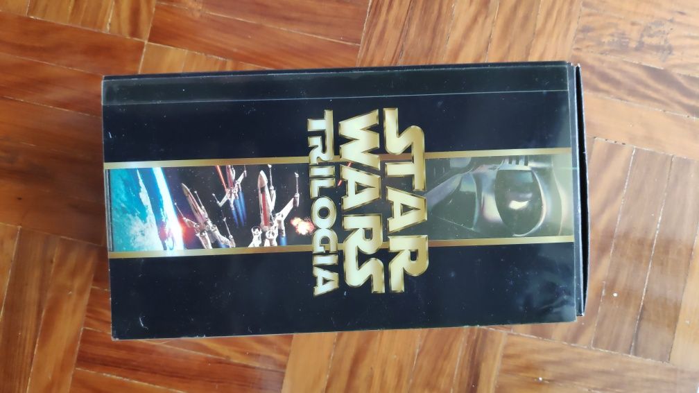 VHS star wars trilogia 4/5/6