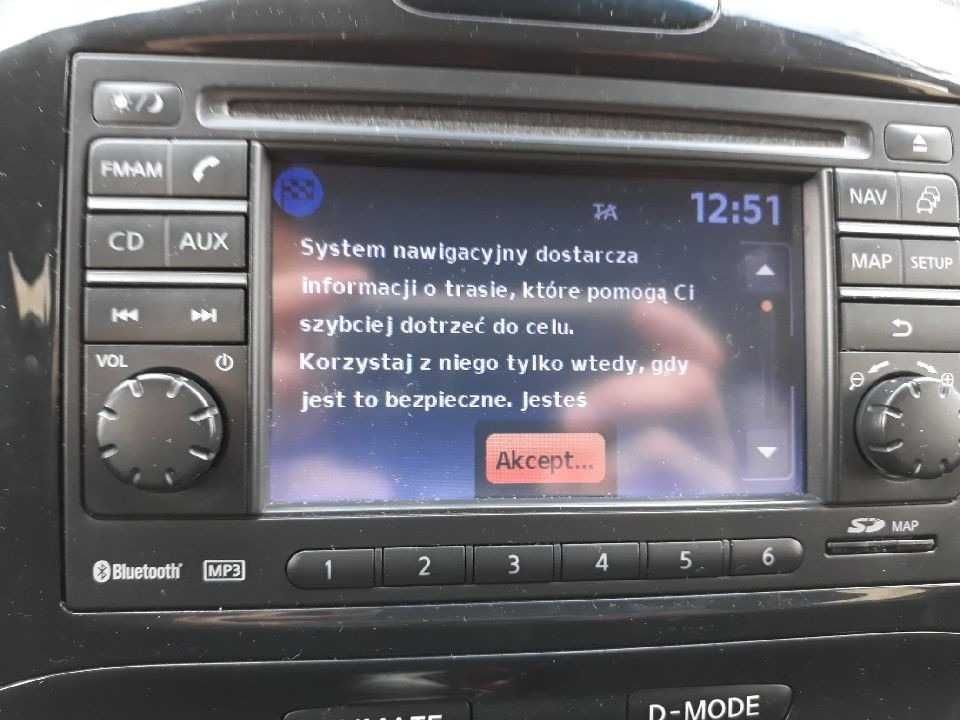 Nissan Connect LCN1 - najnowsze mapy wersja V12 - ostatnie wydanie