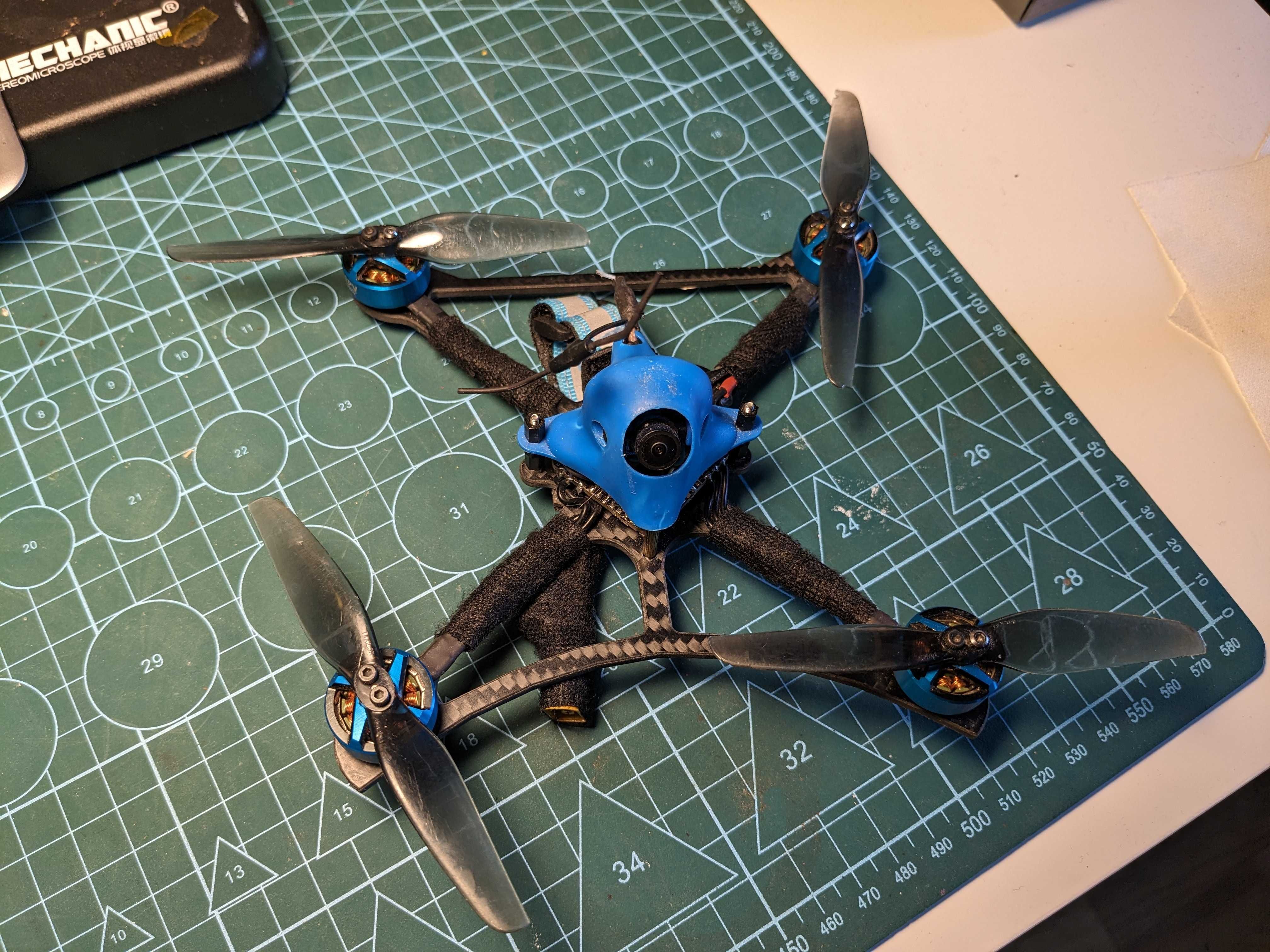 BETAFPV twig mutant X 4" 1505 4s 200mW analog ELRS