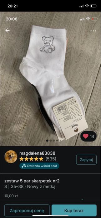 zestaw bielizny dla Pani z vinted