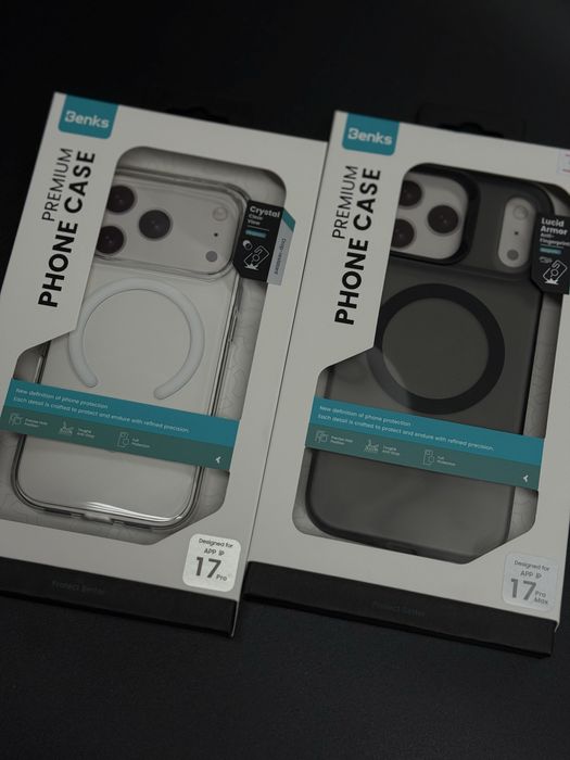 Чохол Benks iPhone 17 Pro / 17 Pro Max / Air в асортименті