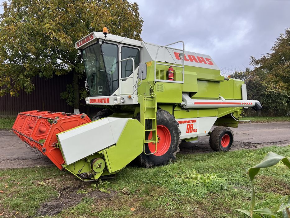 Свіжопривезений Claas Dominator 98sl Гідрохід 1991рік кондиціонер