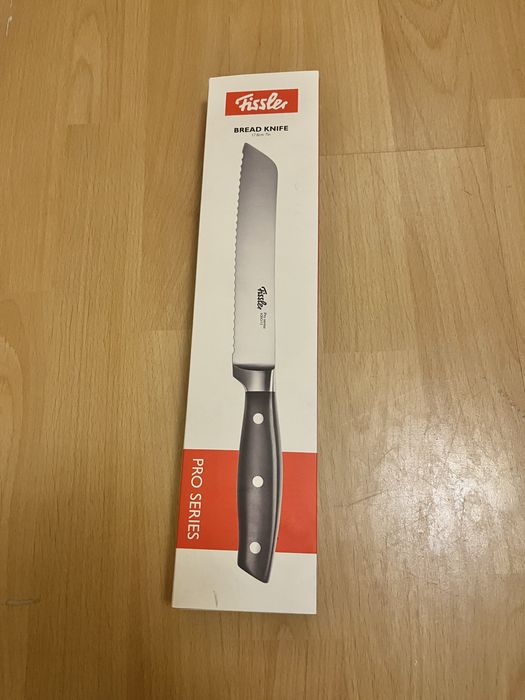 Nóż do chleba Fissler Pro Series nowy, opakowanie